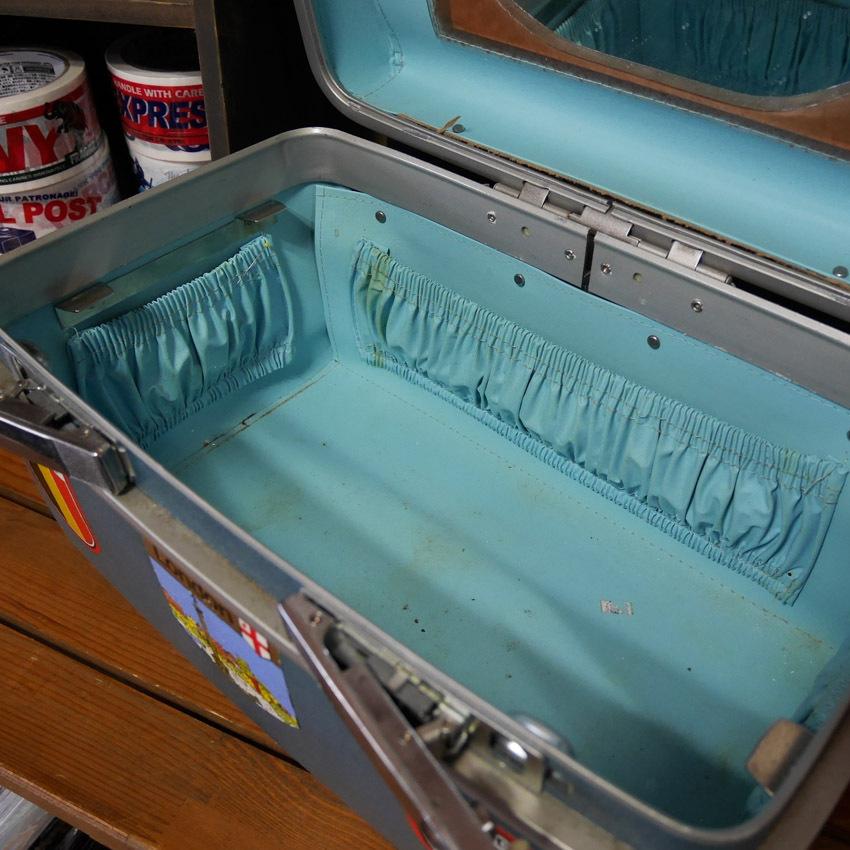 ヴィンテージ コスメボックス Samsonite Royal Traveller 小物入れ