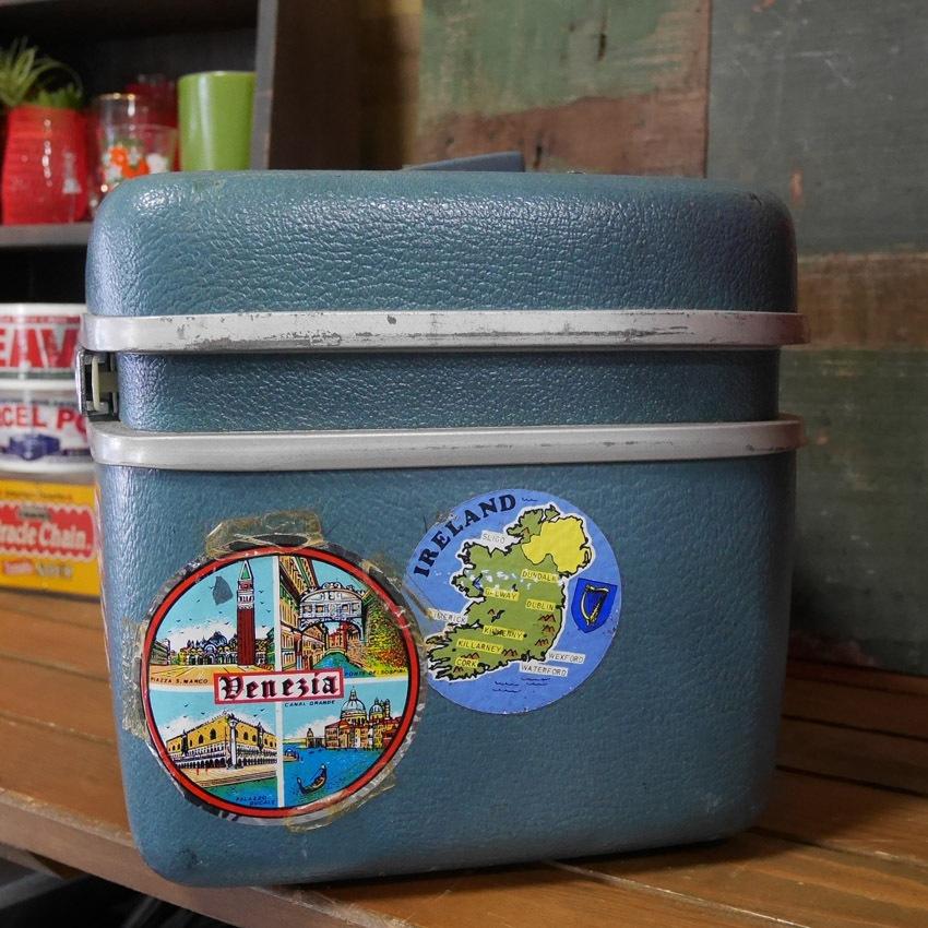ヴィンテージ コスメボックス Samsonite Royal Traveller 小物入れ