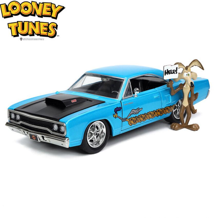 LOONEY TUNES レトロミニカー 1/24 JADA TOYS 1970 Plymouth Road w