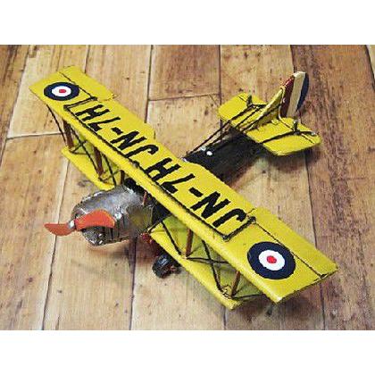 ブリキのおもちゃ 飛行機 複葉機 JN-7H : アメリカン雑貨のグッズ