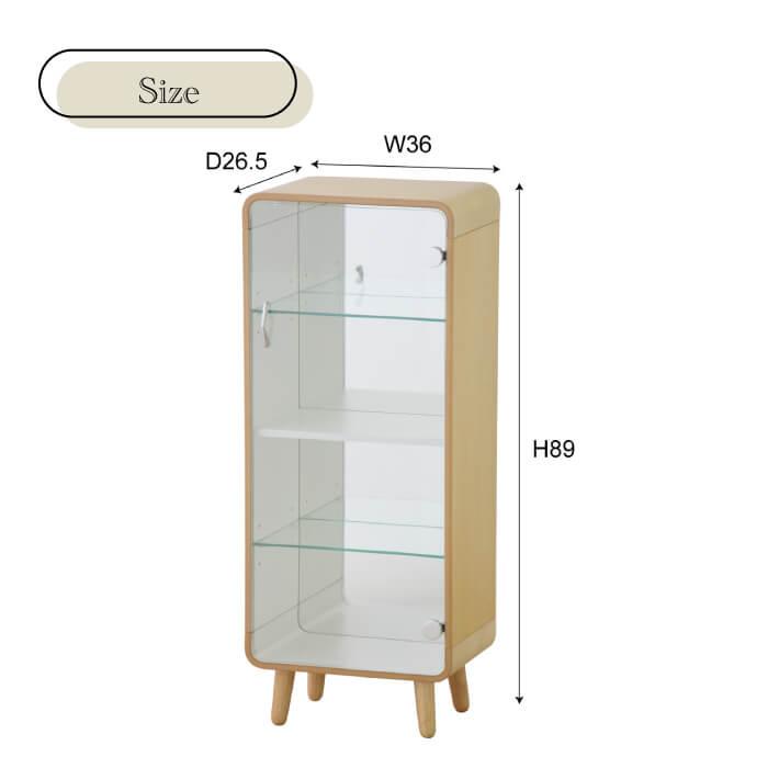 東谷 コレクションケース 棚 コレクションシェルフ ガラス シェルフ 4