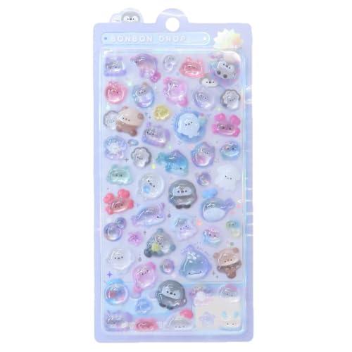 シールシート]ボンボンドロップシール/ぷかぷかボンボン : GOOD ZERO