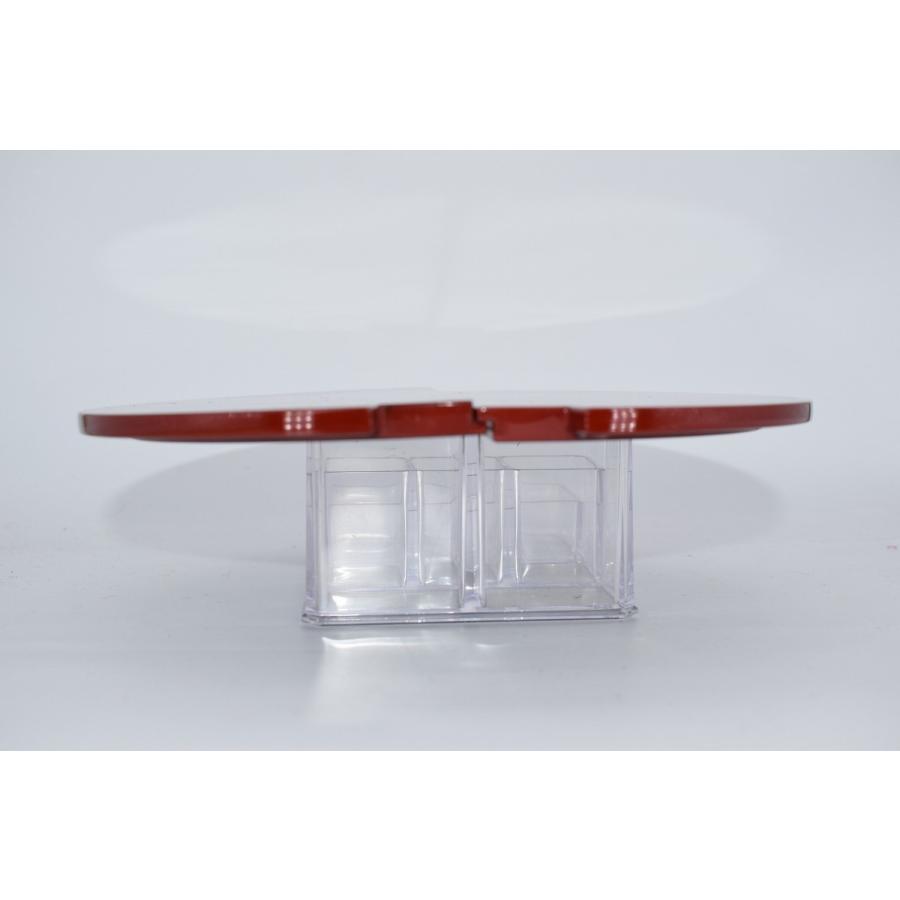 輪島塗 本朱塗 手桶水指 銀箍 銀たが 内朱塗 塗師