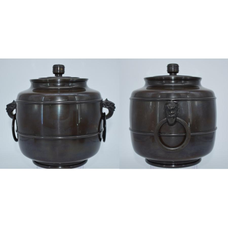 茶道具 唐銅 皆具 水指 正晴堂 勘渓 作 茶道 14-5201 : 月香園