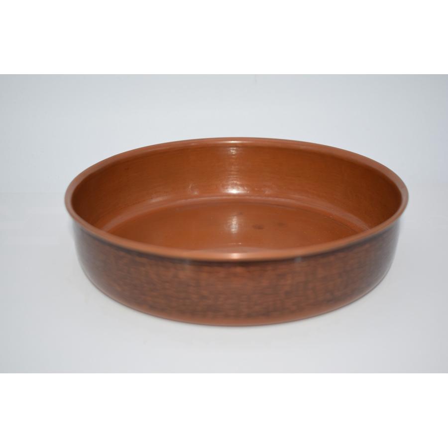 茶道具 唐銅 卓下建水 平 小卓用 22-8801g : 月香園アウトレット店