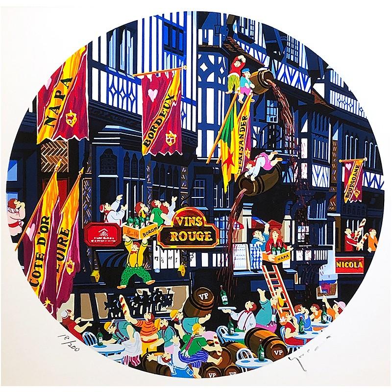 ヒロ・ヤマガタ【日常シリーズ／5枚セット】シルクスクリーン／直筆