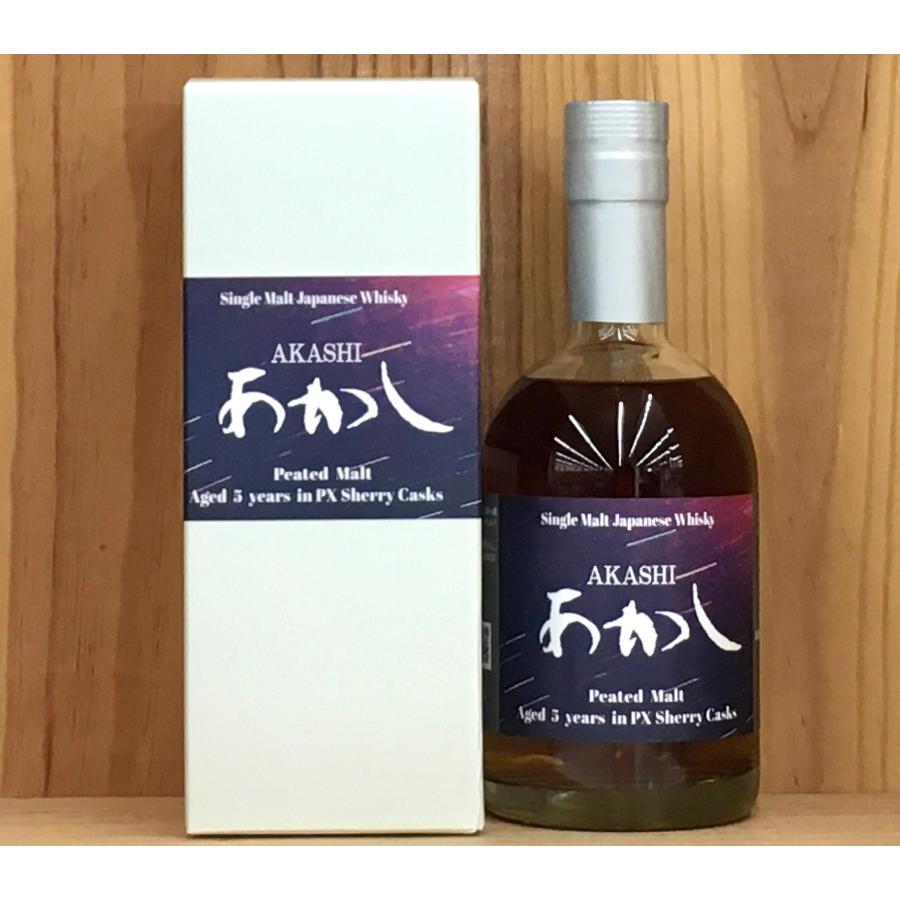 江井ヶ島酒造 シングルモルトあかし PXシェリーカスク5年 HEAVILY