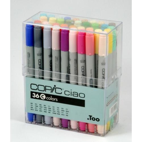 コピック（COPIC） Too コピックチャオ 36色 Cセット : 画材生活 本店