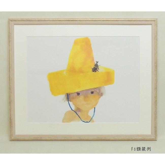 3669 F6水彩額縁 マット付き 大仙 おしゃれ パステル 超〜軽量800g