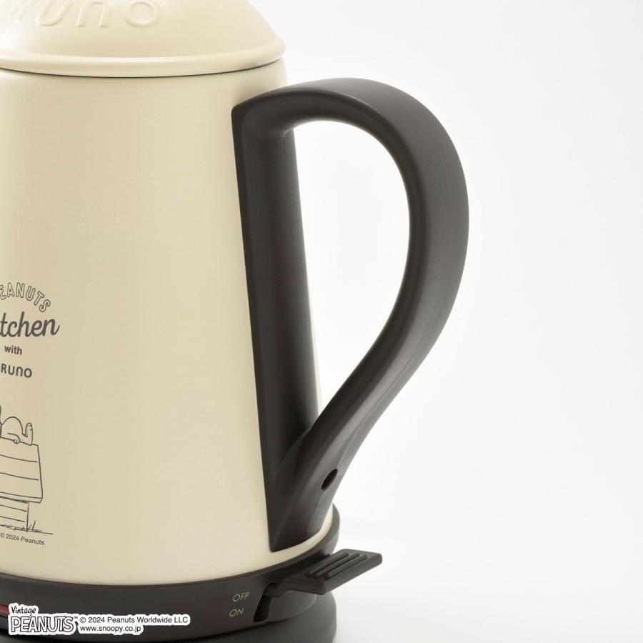 BRUNO（ブルーノ） 正規品1年保証 電気ケトル スヌーピー PEANUTS