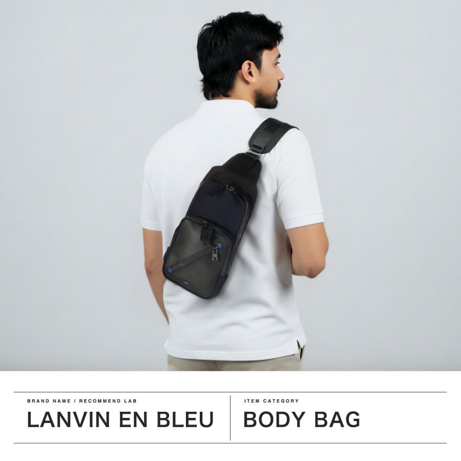 LANVIN en Bleu 最大51%☆2/11限定 ランバン オン ブルー ボディバッグ