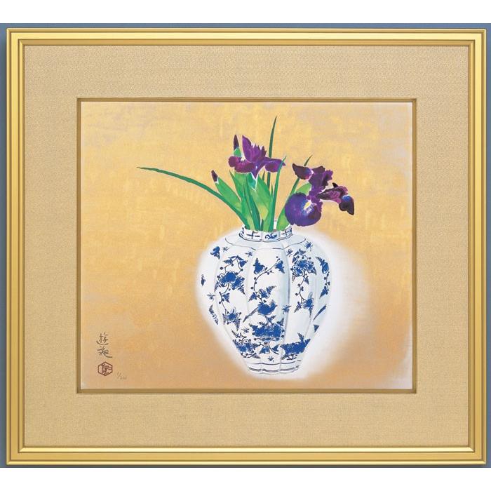 小倉遊亀 『洋壺』（ようこ） 彩美版・シルクスクリーン手刷り・一部本