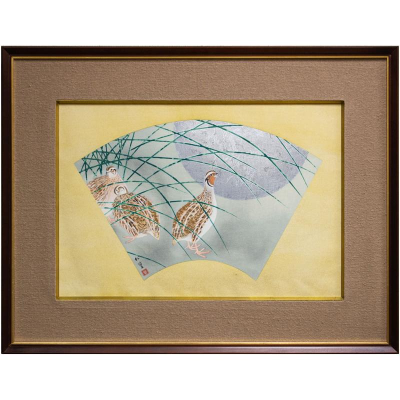 真作/渡辺公観/山水図/谿橋眉月/渓山馬子図/掛軸/名家伝来/AH-714