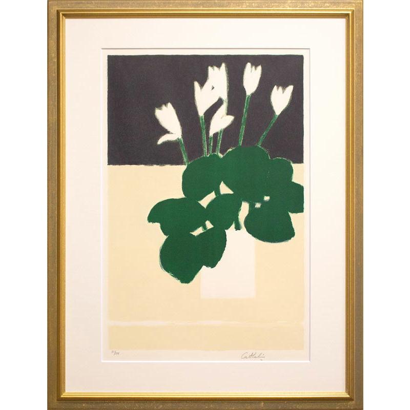 〜10/10 値引‼️ベルナール・カトラン <柿のある静物> 1987 リトグラフ カトラン<柿のある静物> リトグラフ 1987 | A.Gallery