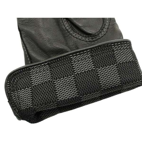 ルイヴィトン メンズ ダミエ柄 手袋 正規品】ルイヴィトン 手袋 メンズ