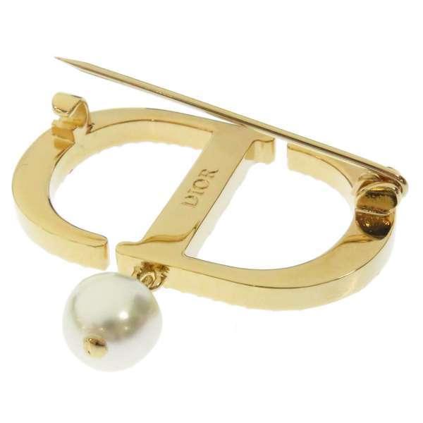 Christian Dior（クリスチャン・ディオール） ブローチ プチ CD Petit