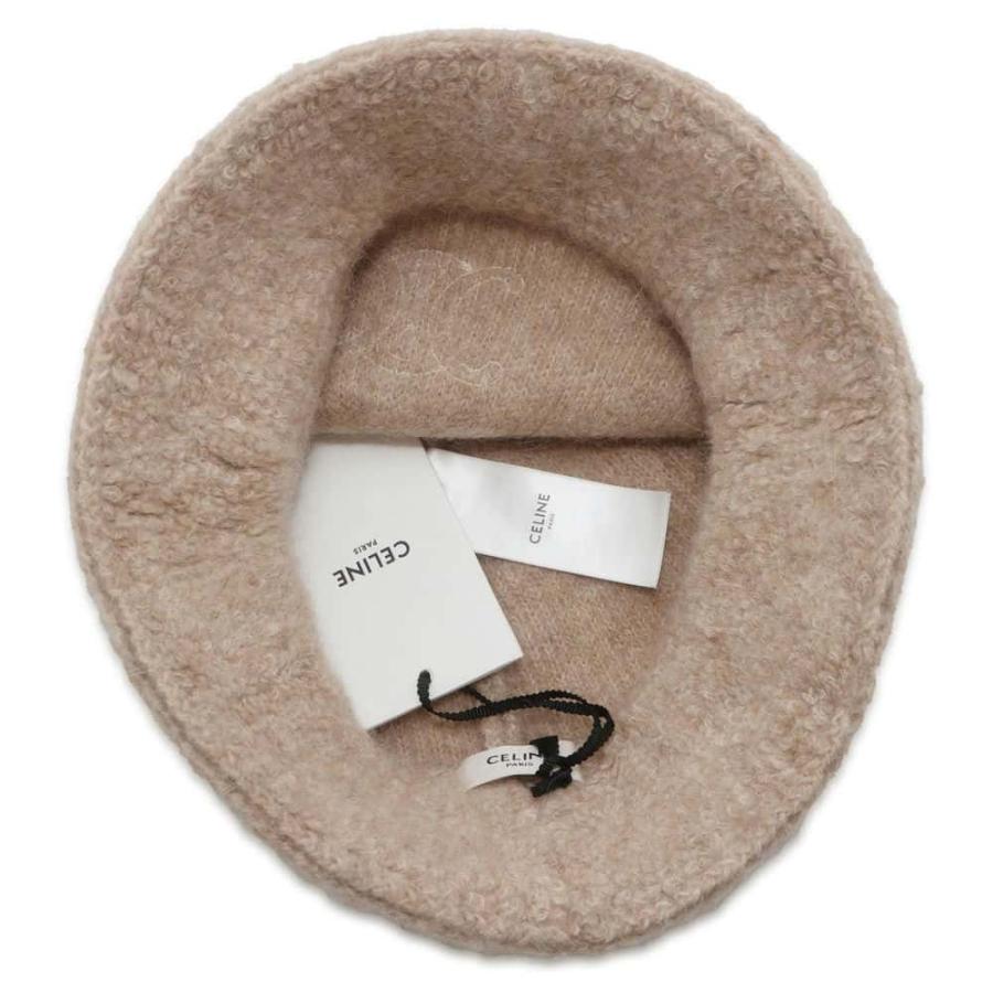 セリーヌ バケットハット トリオンフ アルパカ サイズTU 2A58Z245P