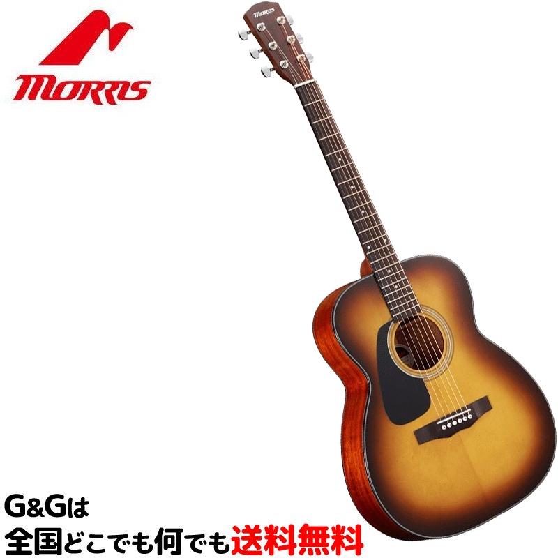 Morris モーリス アコースティックギター 左利き用レフティ ソフト