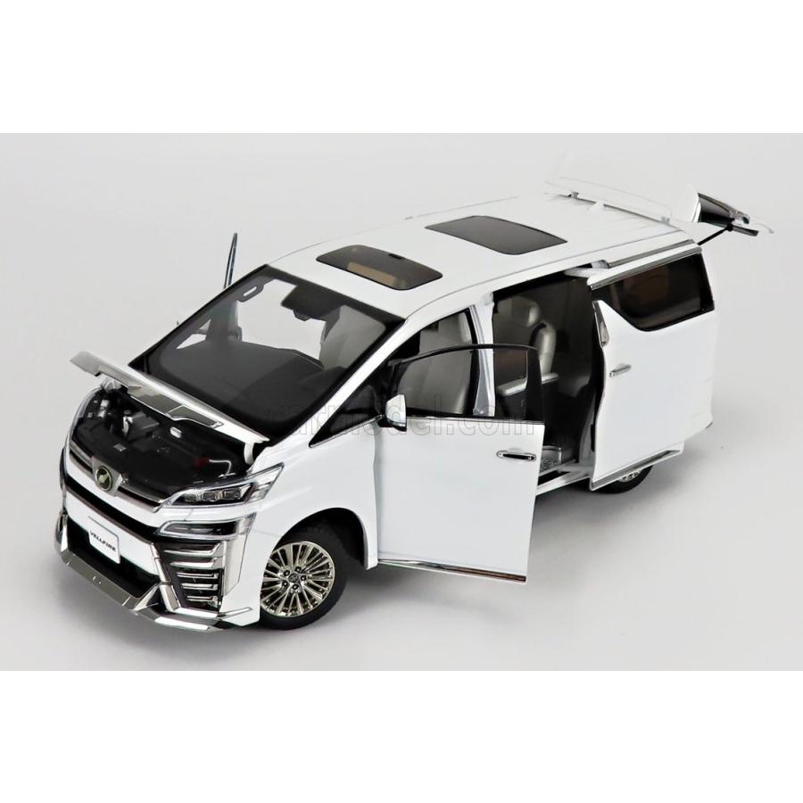 TOYOTA VELLFIRE ホワイトミニカー 新品未開封 NZG 1/18 TOYOTA