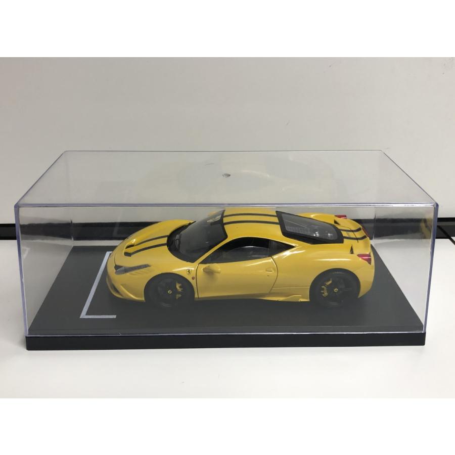 1/18 ミニカー ディスプレイケース 台座セット グリッド : Garage