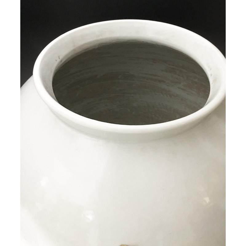 李朝 白磁大壺 高さ約46cm 韓国 朝鮮 陶磁器 希少 花生 花瓶 美品 壺