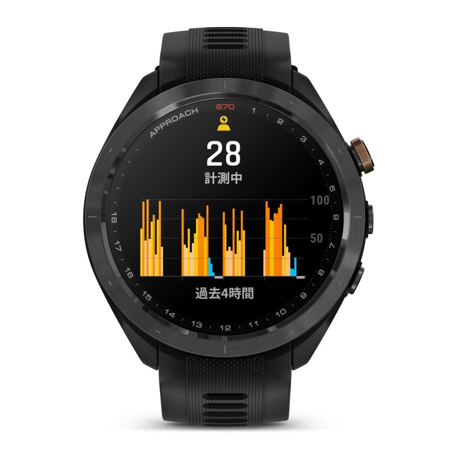 GARMIN（ガーミン） Approach S70 47mm Black Bronze Edition AMOLED