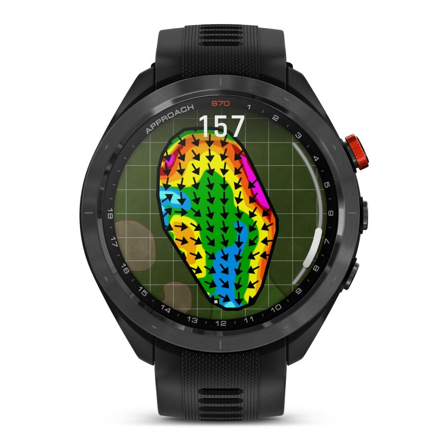 GARMIN（ガーミン） Approach S70 47mm Black ゴルフウォッチ GPS