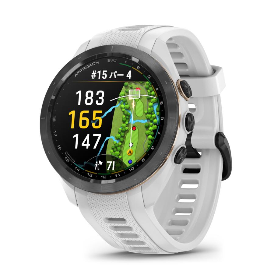 GARMIN（ガーミン） Approach S70 42mm White ゴルフウォッチ GPS