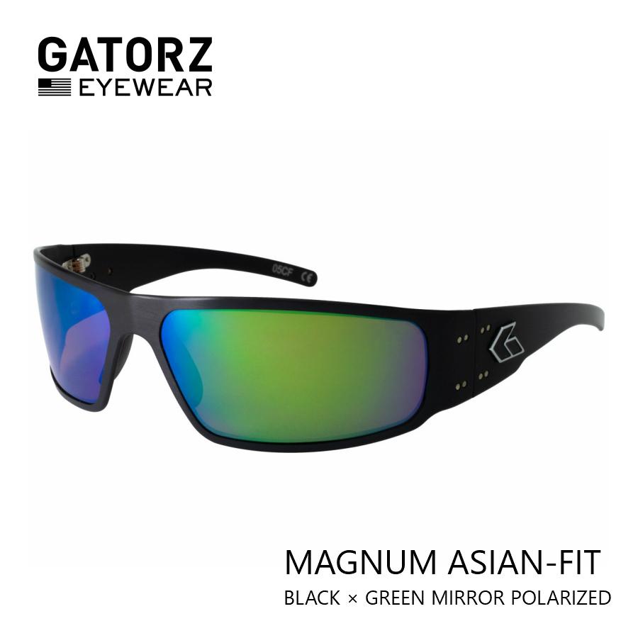 GATORZ（ゲイターズ） GATORZ MAGNUM ASIAN-FIT BLACK FRAME × GREEN