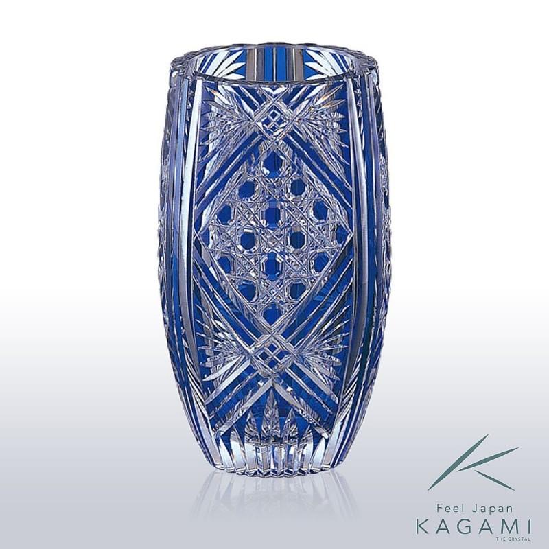 Chevalier ハンドカット クリスタルフラワーベース特大花瓶 Chevalier