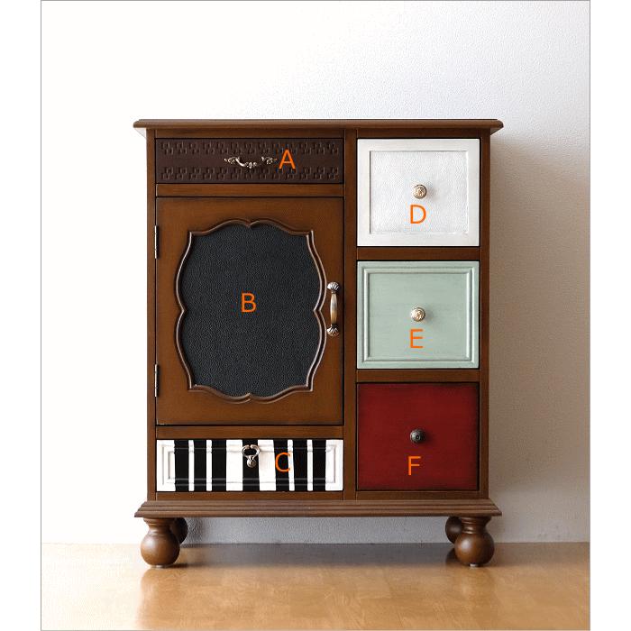 チェスト おしゃれ アンティーク レトロ 可愛い 北欧 ヴィンテージ