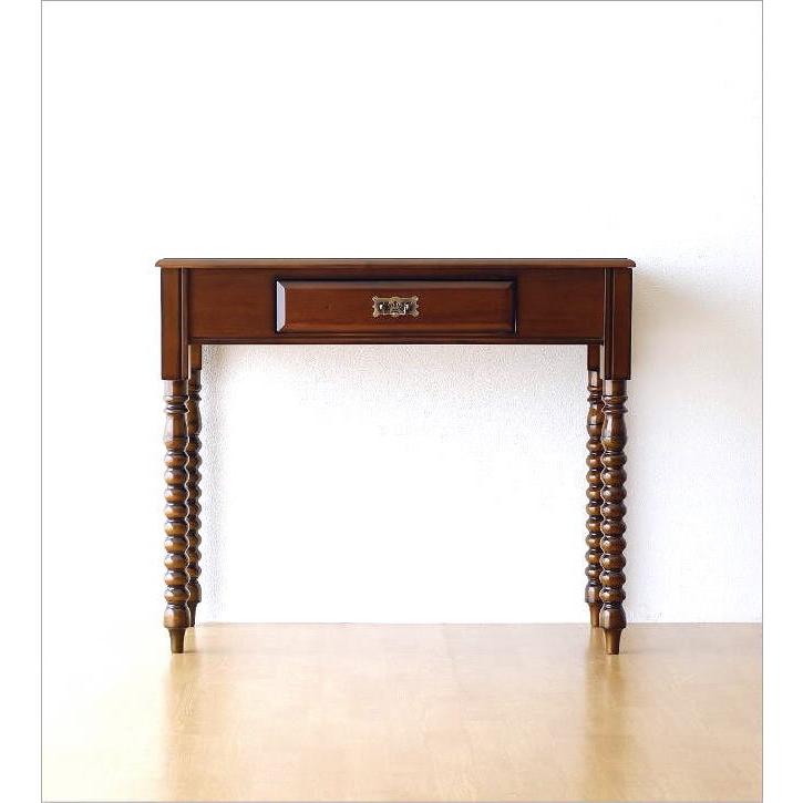 コンソールテーブル アンティーク マホガニー 木製 無垢材 おしゃれ
