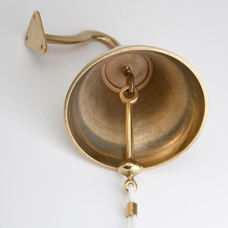 イタリア製 真鍮 シップベル 船舶ベル 金色 真鍮磨仕上 号鐘 SHIPBELL