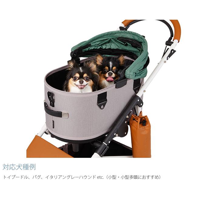 犬用 猫用 小型犬 多頭飼い エアバギー ペットカート 犬 バギー