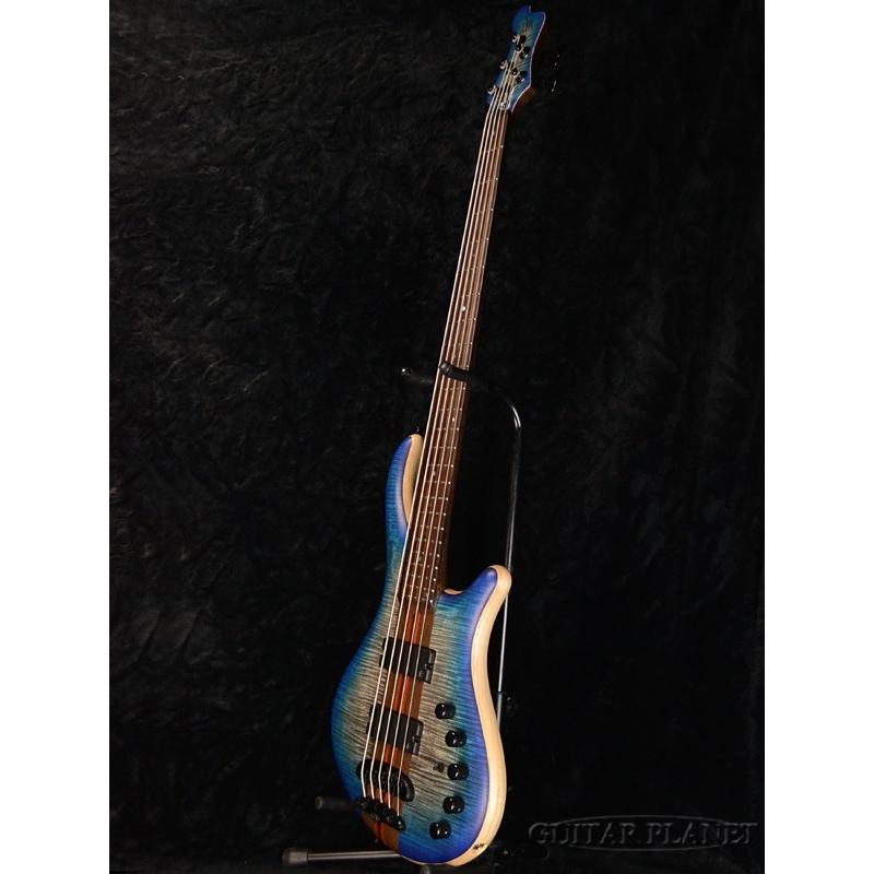 Mayones Patriot Classic 5st -Jaens Black 2-Tone Blue Burst