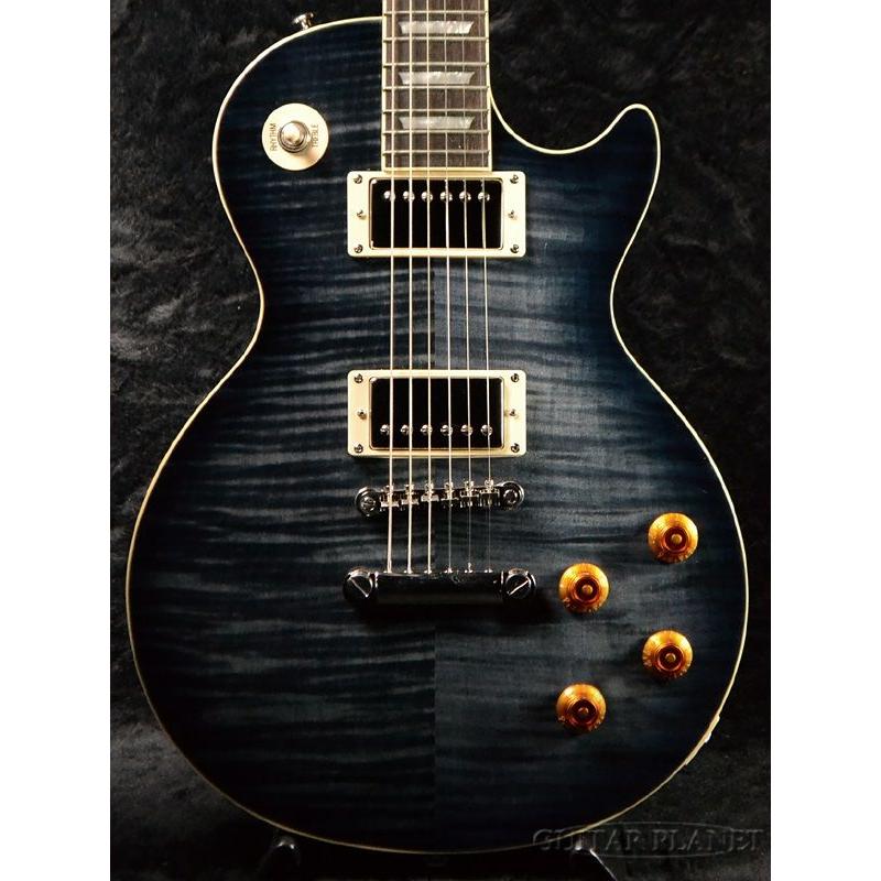 Epiphone Les Paul Standard Plus-top Pro w/Coil Tap Trans Black