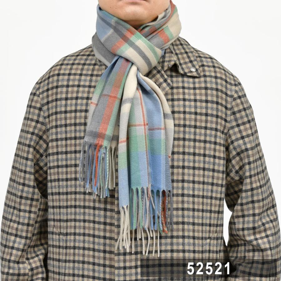 Joshua Ellis（ジョシュア エリス）カシミアタータンチェックマフラー