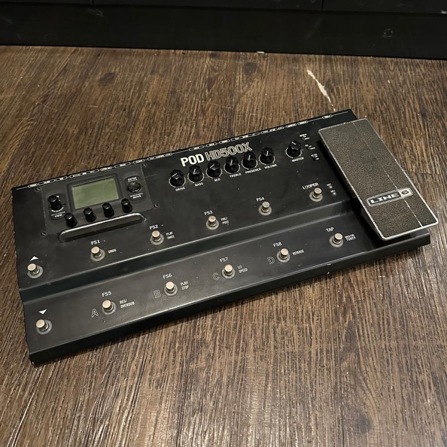 Line 6 POD HD500X ギターエフェクター【ジャンク】 訳あり】LINE 6