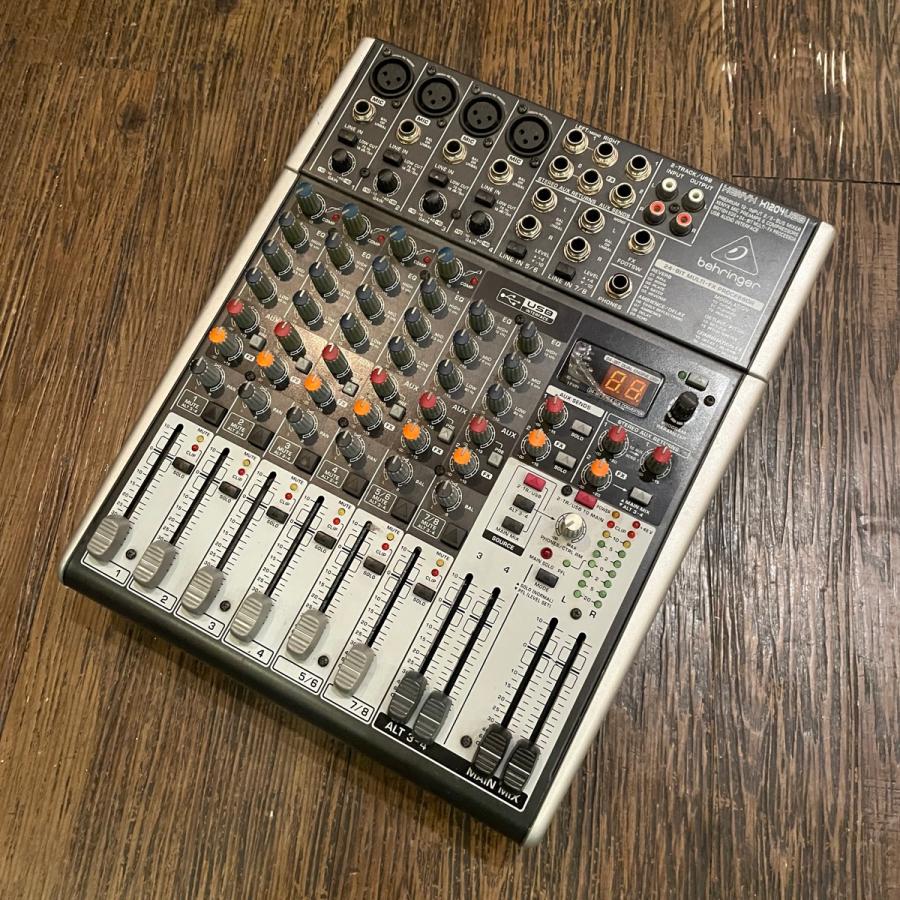 中古】Behringer XENYX Q1204USB アナログミキサー Q1204USB XENYX