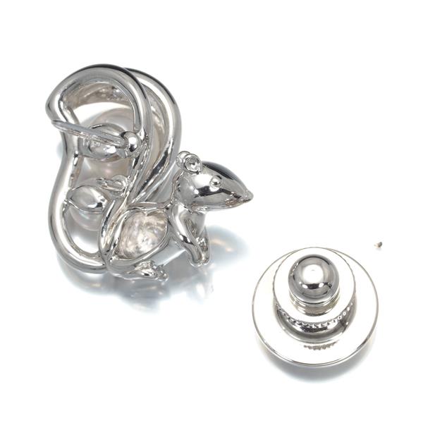 ミキモトシルバーパールピンブローチ ☆1珠☆新品現行品☆ ミキモト