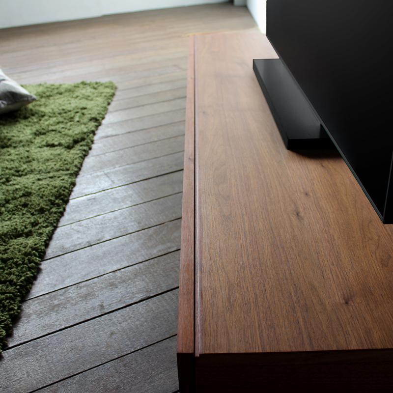 テレビ台 180cm ウォールナット ブラウン 幅180 奥行45 高さ24cm 国産