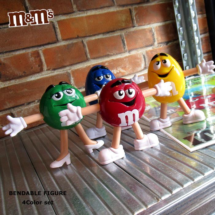 フィギュア M&M's 4色セット おしゃれ 人気 インテリア ディスプレイ