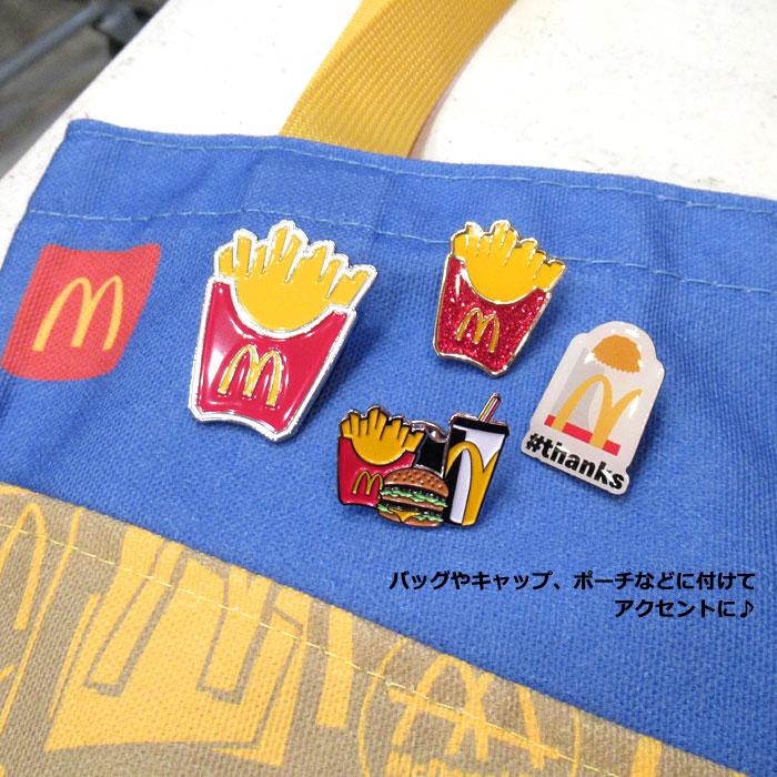 マクドナルド オフィシャルグッズ ピン セット コンボ ピンバッジ