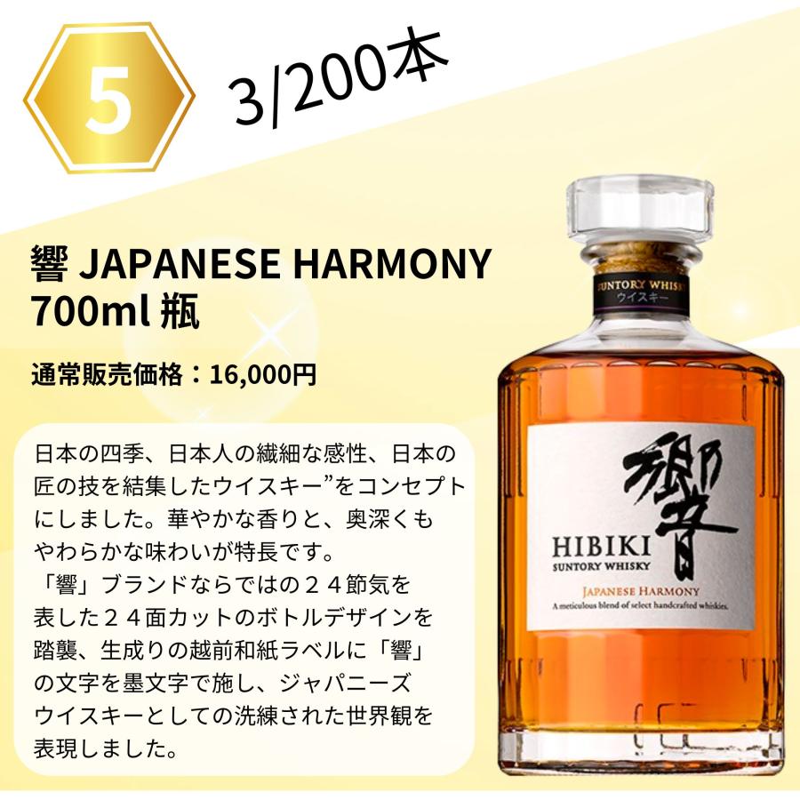 第8弾】ジャパニーズ限定 ウイスキーくじ【200本限定】竹鶴25年 白州18