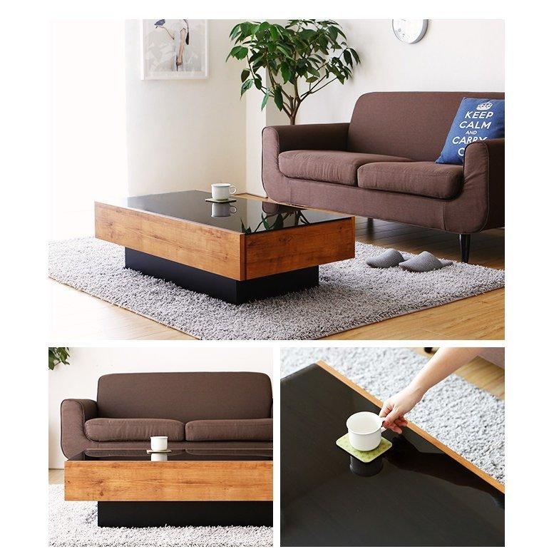 MODERN DECO（モダンデコ） テーブル 国産 完成品 ローテーブル