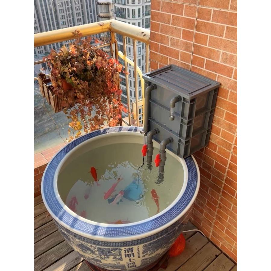 ろ過槽、濾過装置、フィルター外部式（大）池大型水槽フィルター : DMB