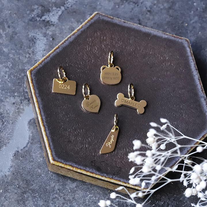 DEVAS 18金 ペンダントトップ k18 レディース セミオーダー 刻印