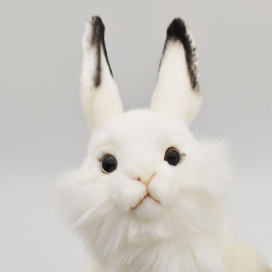 HANSA BH7156 シロウサギ ハンドパペット しろうさぎ 白兎 リアル