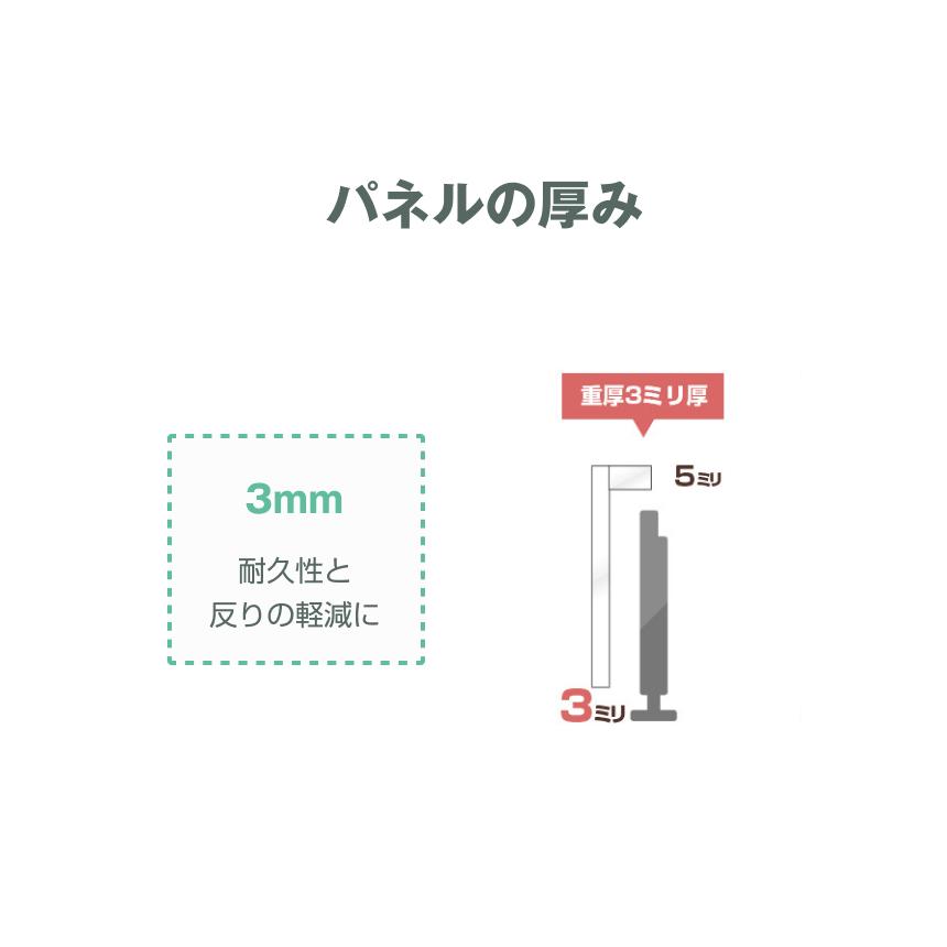 テレビ保護パネル 85型 85インチ 86型 86インチ クリアパネル テレビ