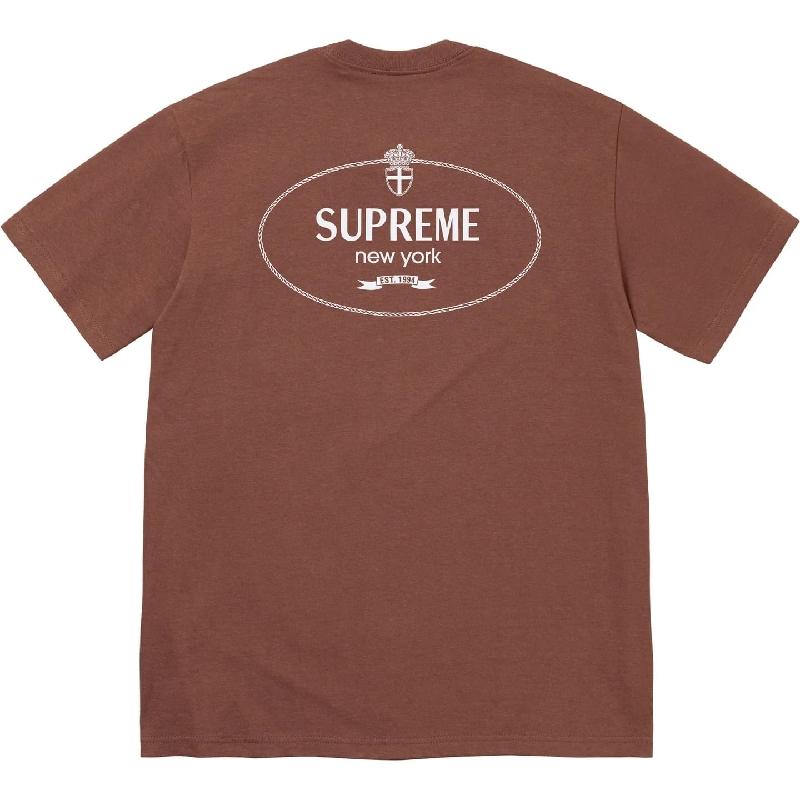 Supreme（シュプリーム） 大きいサイズ メンズ Crest Tee 半袖 Tシャツ